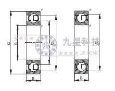 FAG 6214-2RSR-J20AA-C3 軸承